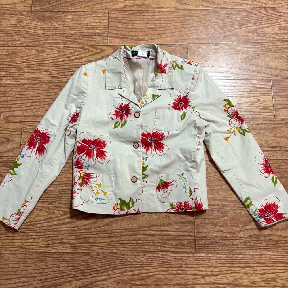Vintage Floral Blazer 14